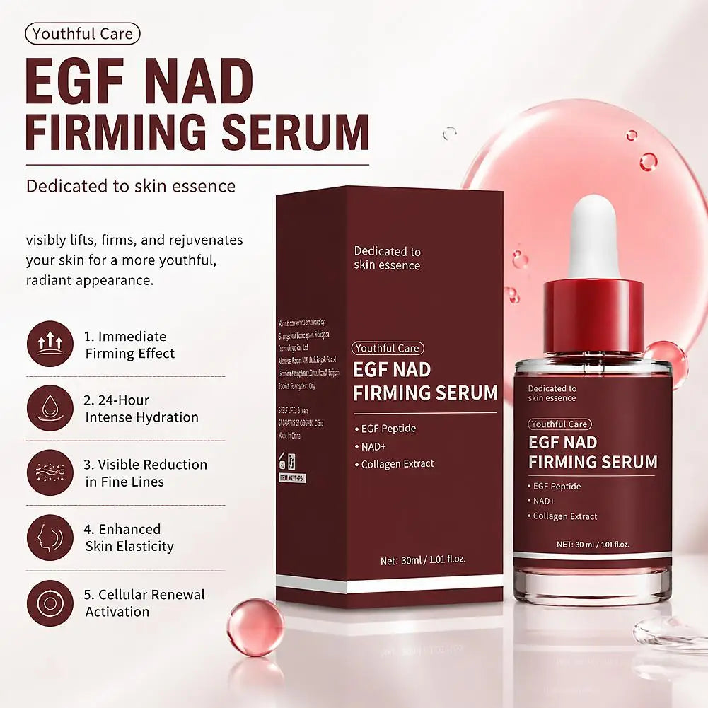 Firming Essence 30ml Facial Care Lifting Firming Essence Oil Plumping Radiance Boosting Serum Skin Elasticity & Firmness 1pcs