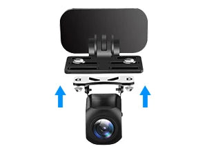 Rear Camera Holder Rear Window Bracket for Most Rear Camera Dash Cam AZDOME M550 Max/M550/M01 Max/PG17 Rear Cam for REDTIGER