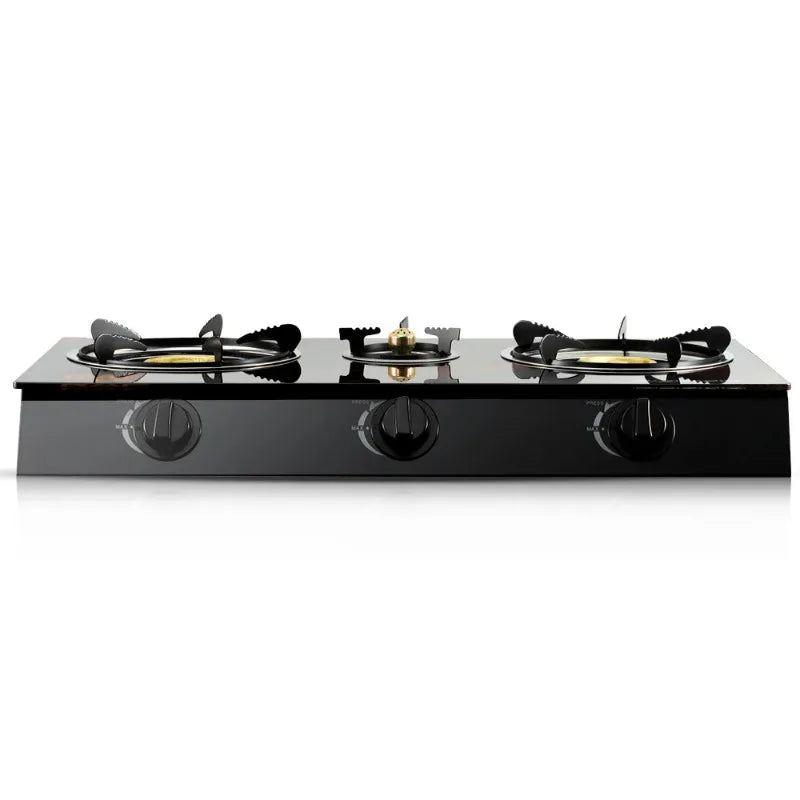 RAF Most Popular Ignition Desktop Cooktop Cooker Without Cylinder Kitchen Table Top 3 Burners Gas Stove