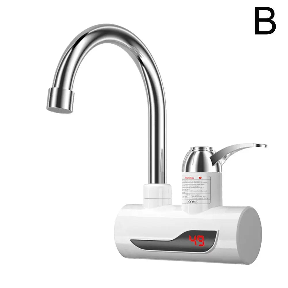 Quick Heating Tap Water Heater Instant Heating Water Heater Kitchen Hot Water Faucet Heater 220V Heating Faucet
