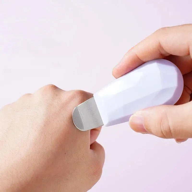 2 In 1 Facial Blackhead Removal Tool Face Scraper For Deep Cleansing Face Spatula Nose Whitehead Remover Skin Care Tool