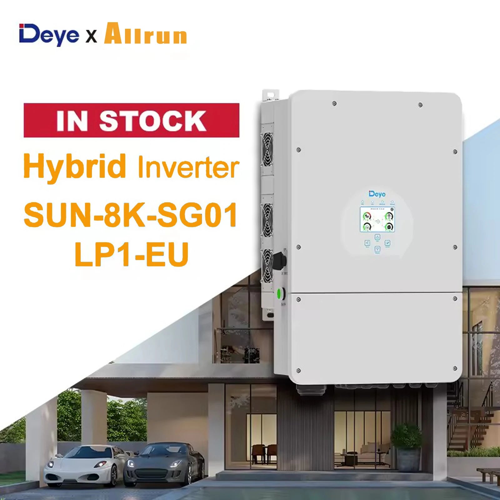 Best Seller Deye Hybrid Inverter 10kw Solar Energy System Home Energy Storage Battery Inverter Hot Solar Panel System