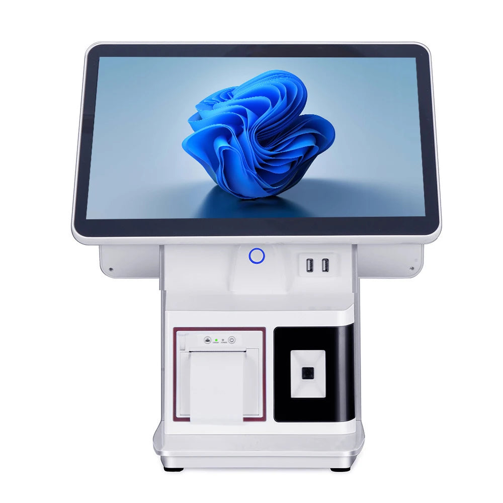 Full-Function All-in-One Touch Screen POS System Premium Cash Register Hardware Machine
