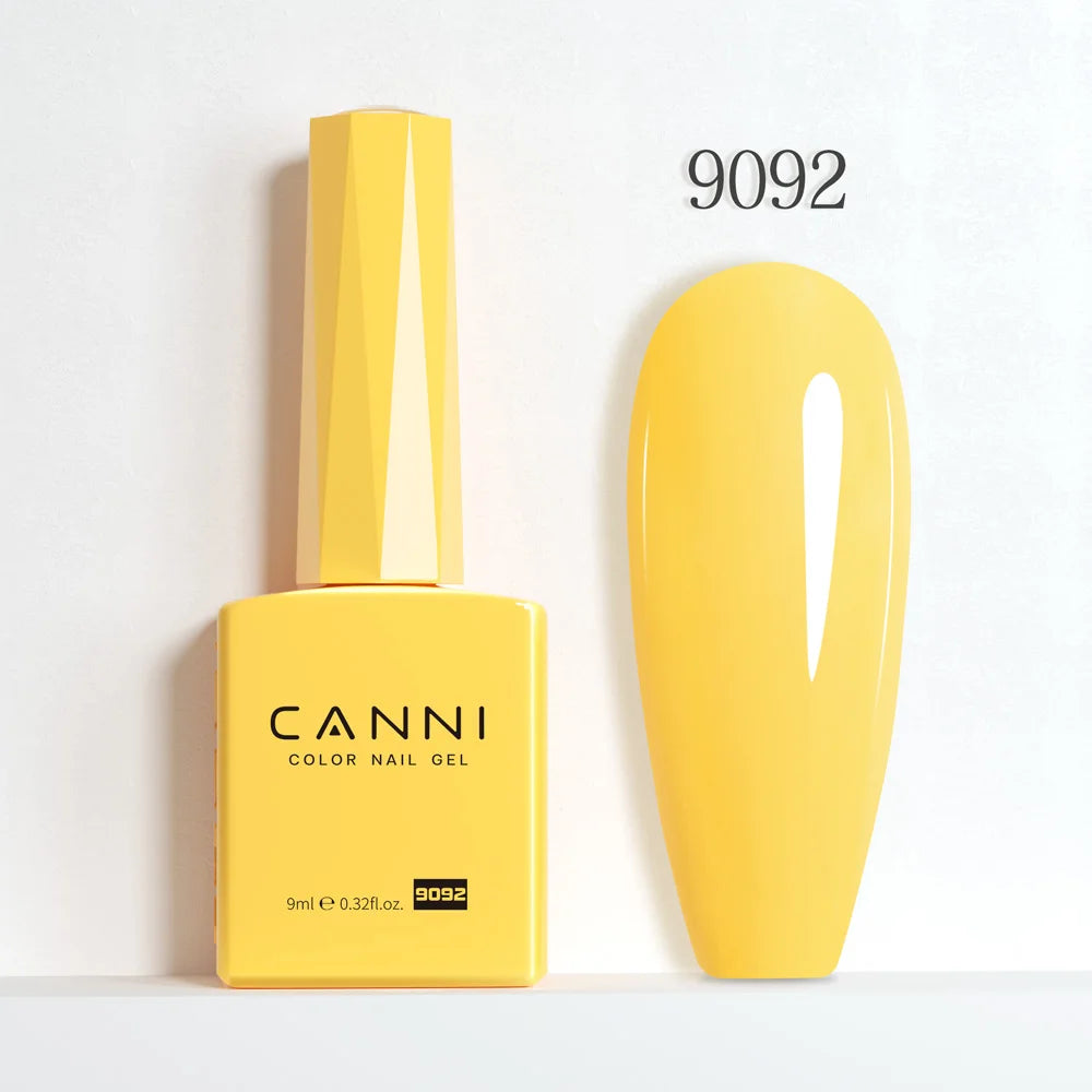 CC8 CANNI 9ml Nail Gel Polish HEMA FREE Summer Nails Color Soak Off UV LED Semi Permanent Smoothy Texture Nail Art Manicure