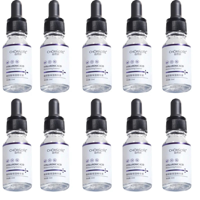 Hydrating Hyaluronic Acid Facial Serum Deep Moisturizing Facial Skin Essence & Plumping Formula for Radiant & Smoother Skin