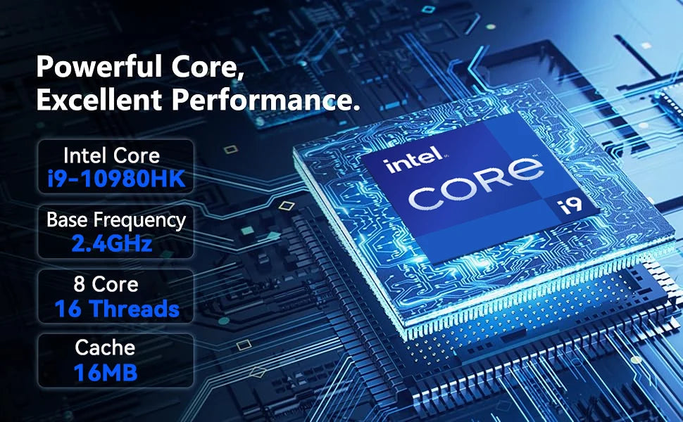 Intel Core I9-10980HK 15.6 Inch Backlit Keyboard Fingerprint Unlock Laptop Windows 11 Office Study NoteBook Gaming Computer PC