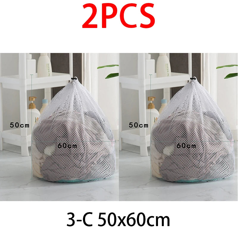 Net Washing Machine Dirty Clothes Dirty Laundry Bag Washable Mesh Pranya Bag Net for Washing Machine Bags Clothes