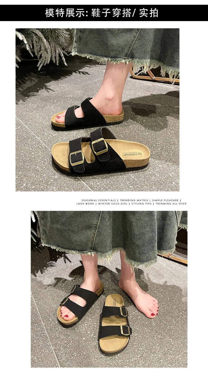 Summer Men Sandals Genuine Leather Mens Casual Shoes Outdoor Men Leather Sandals for Men Beach Shoes Roman mens Shoes