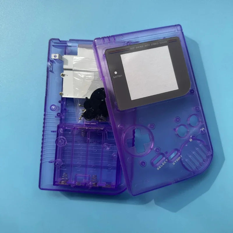 For Gameboy Classic GB DMG Shell Replacement Kit High Quality Console Housing With Buttons Conductive Pads Screws Accessories