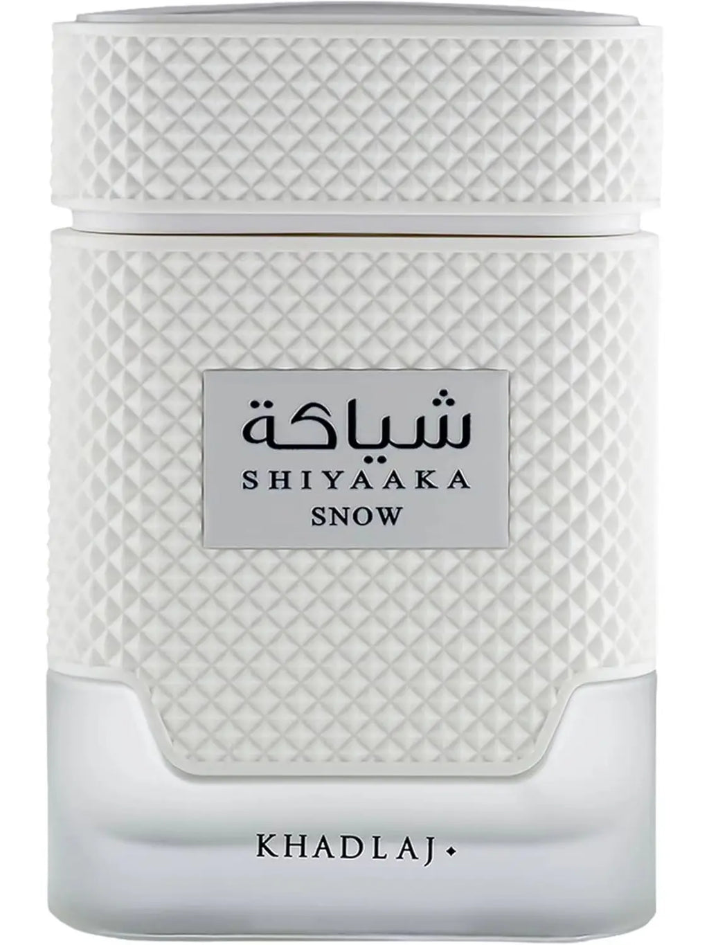 Khadlaj Shiyaaka Snow Citrusy, Woody, Spicy, Aromatic Eau De Parfum Spray-Long-Lasting Fragrance for Men, 3.4 Ounce / 100 ml