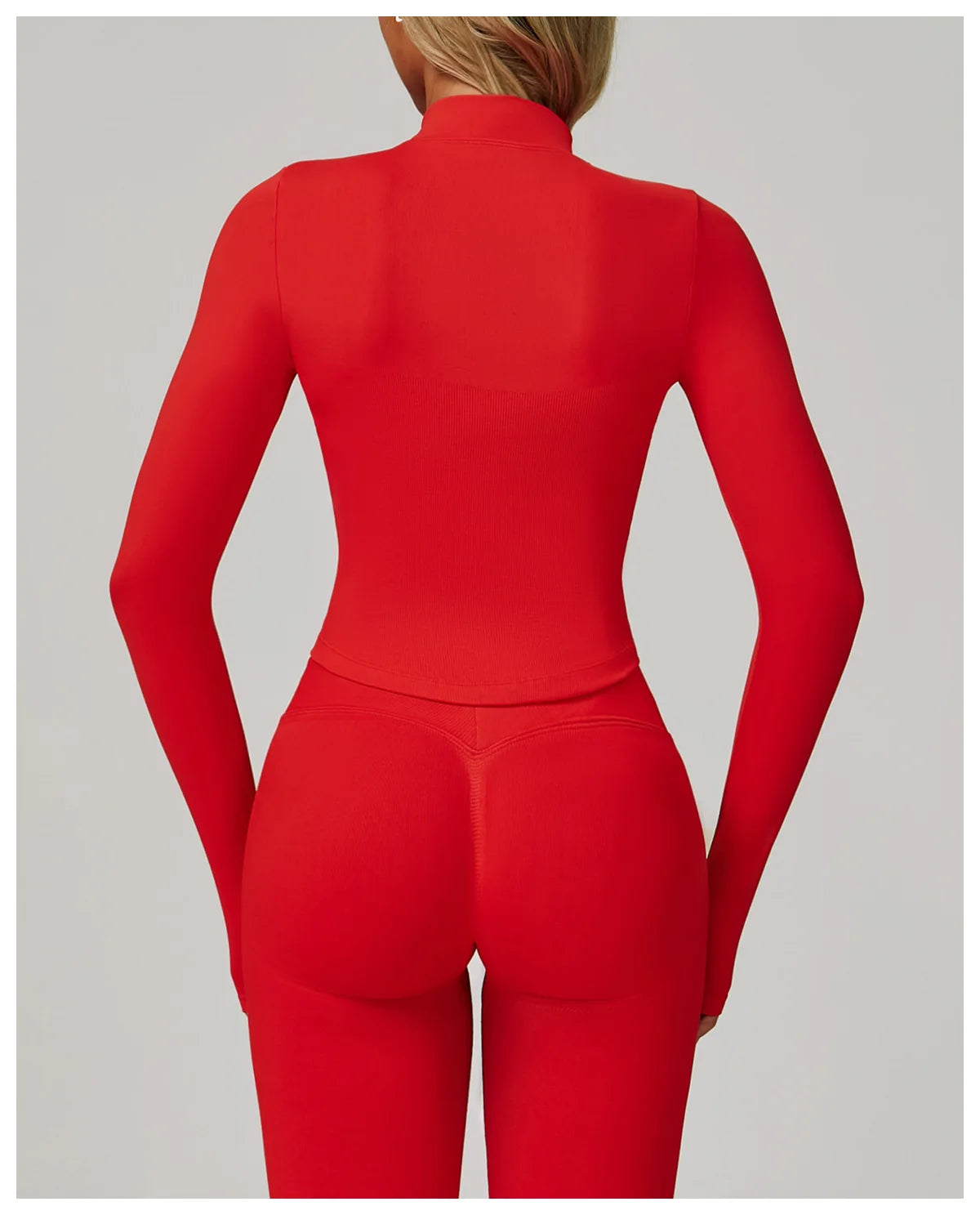 Zipper Yoga Shirts For Women Long Sleeve Seamless Fitness Running Gym Jacket Workout Dry Fit Breathable High Elastic Sports Top