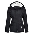 2025 New UZZDSS Winter Women Warm Parkas Hooded Thick Plush Coats Female Mid-Long Cotton Jacket Warm Coat Outwear Suit Jackets