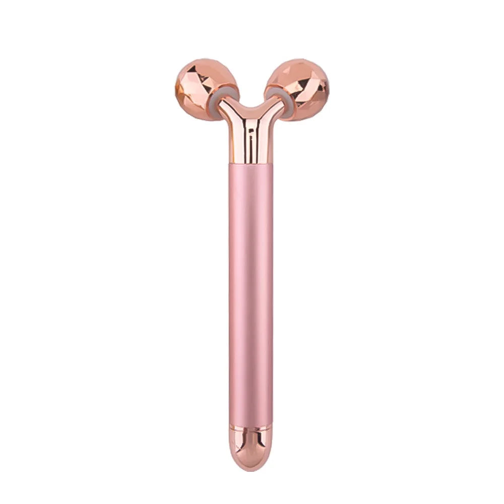 Electric Roller Beauty Bar Vibrating Facial Roller Massager Face Lifting Anti-Wrinkle Skin Care Roller/ Face Slimming Tool