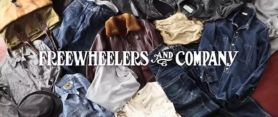 FREEWHEELERS 601XX 1951, five bags of 14oz indigo vintage jeans