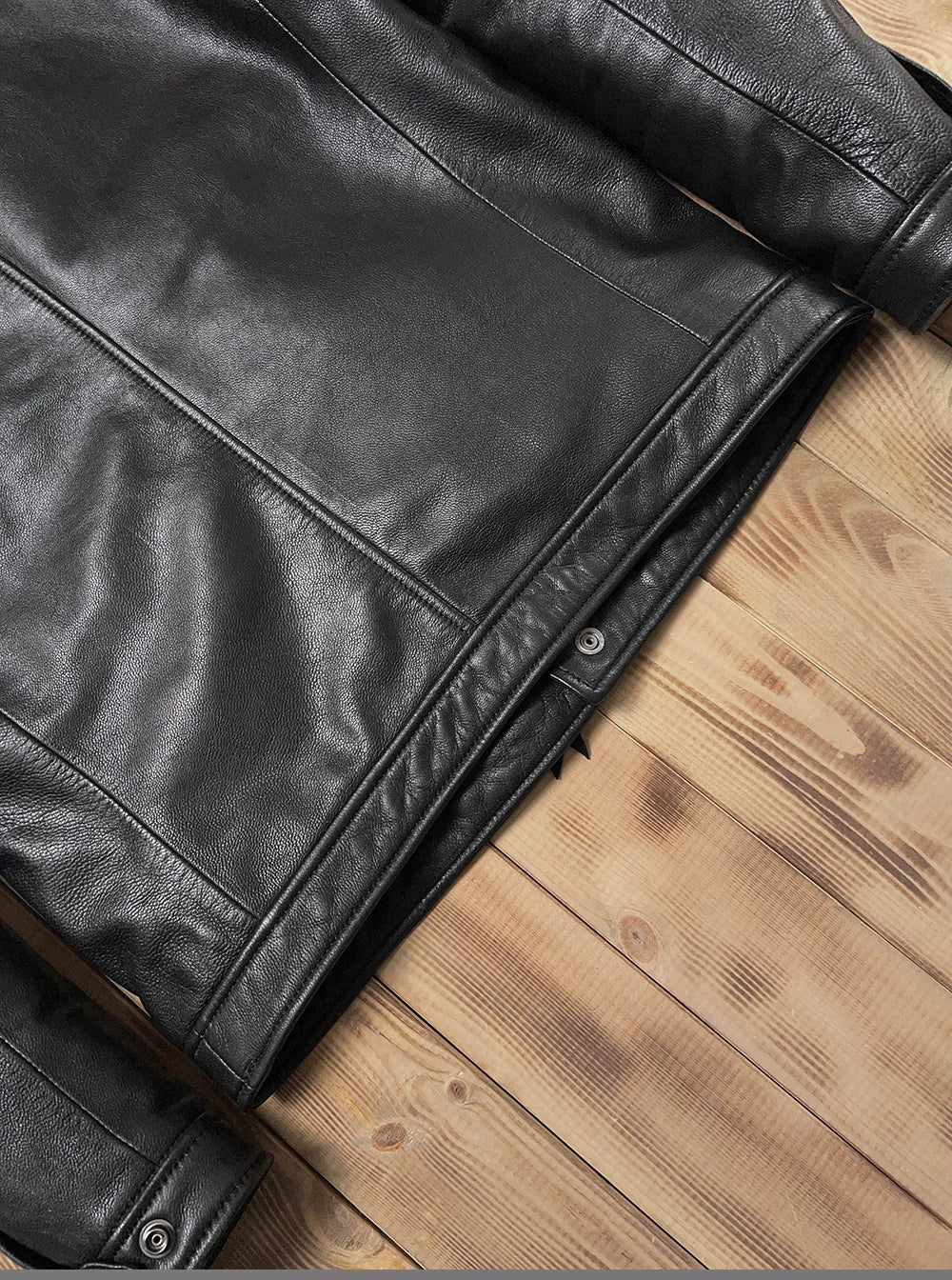 Black Autumn Leather Jacket Men Smart Casual Style Plus Size 5XL Genuine Natural Sheepskin Turn-Down Collar Leather Coat