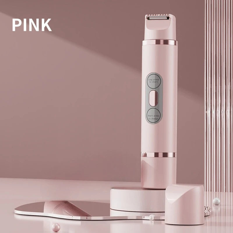 2‑in‑1 Body & Facial Shaver, Dual‑head Bikini Trimmer, Ideal Beauty Gift for Christmas and New Year