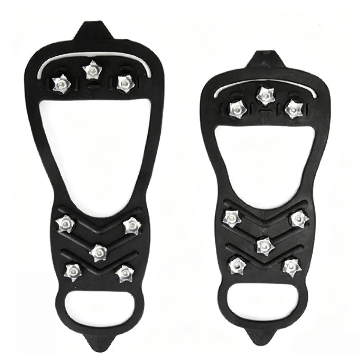 1 pcs Anti-Slip Ice Cleats, Winter Snow Shoe Grips with Metal Spikes