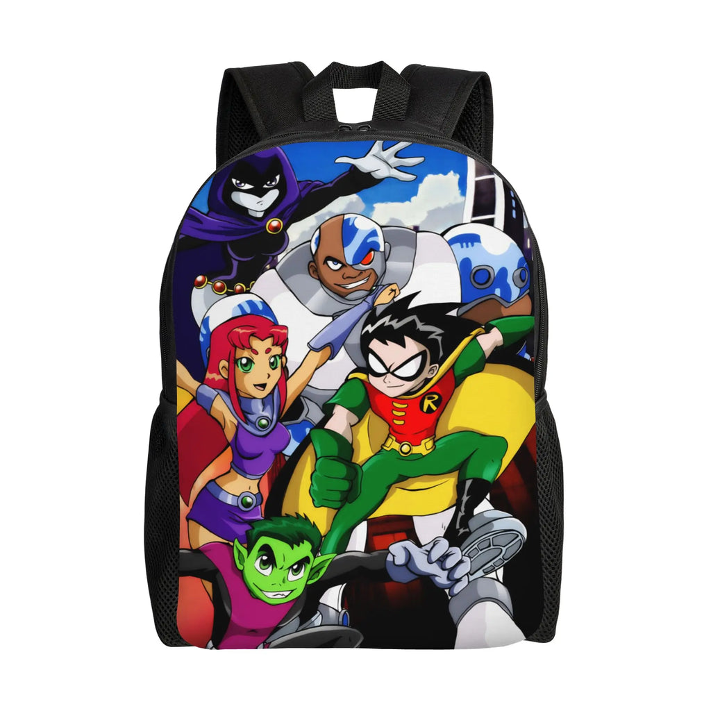 Toddler's Teens Titans Go Beast Boy Backpack Preschool Kindergarten  School Bags for Boys and Girls