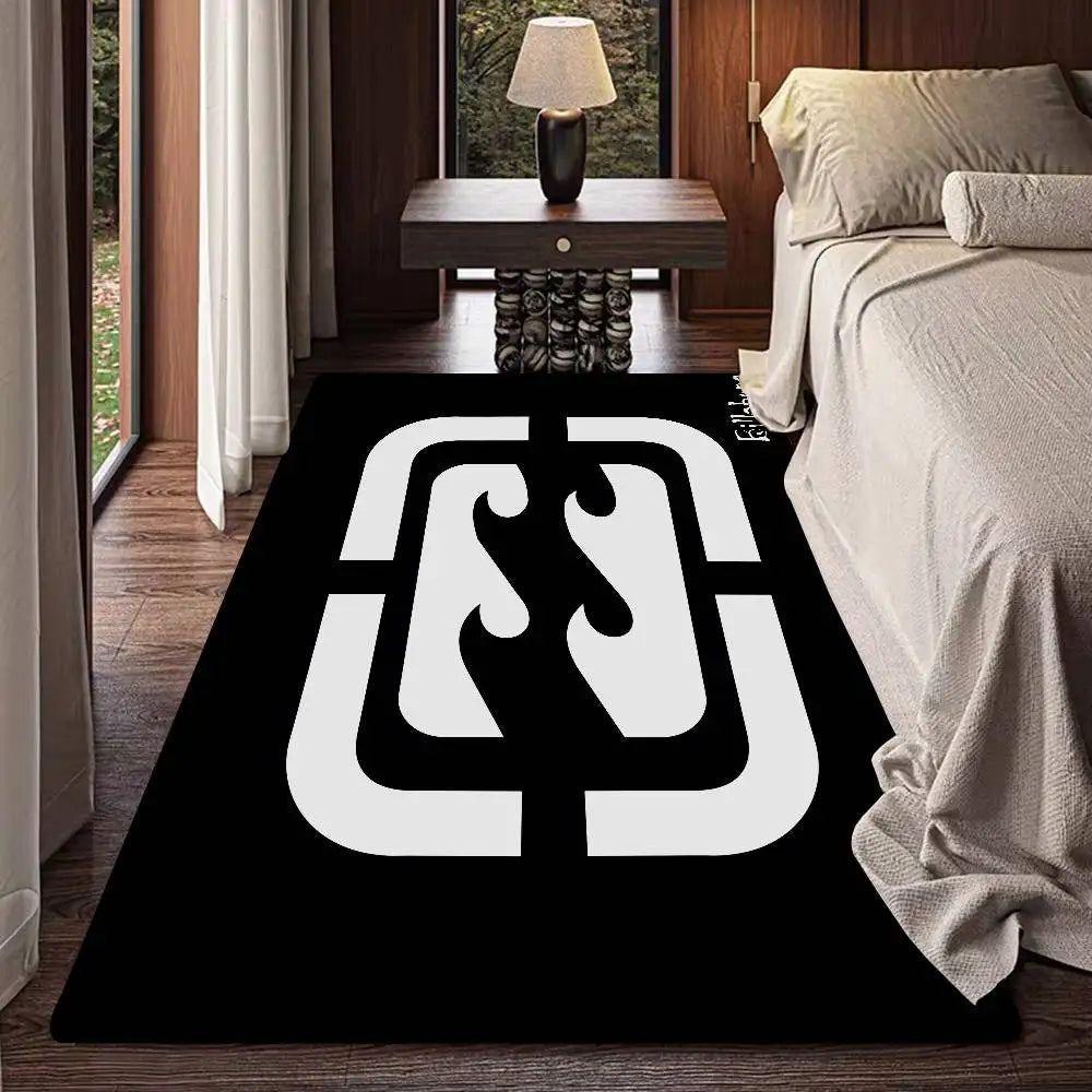 Fashion Billabongs Anime Room Mats Cheaper Anti-slip Modern Living Room Balcony Printed Modern Home Decor