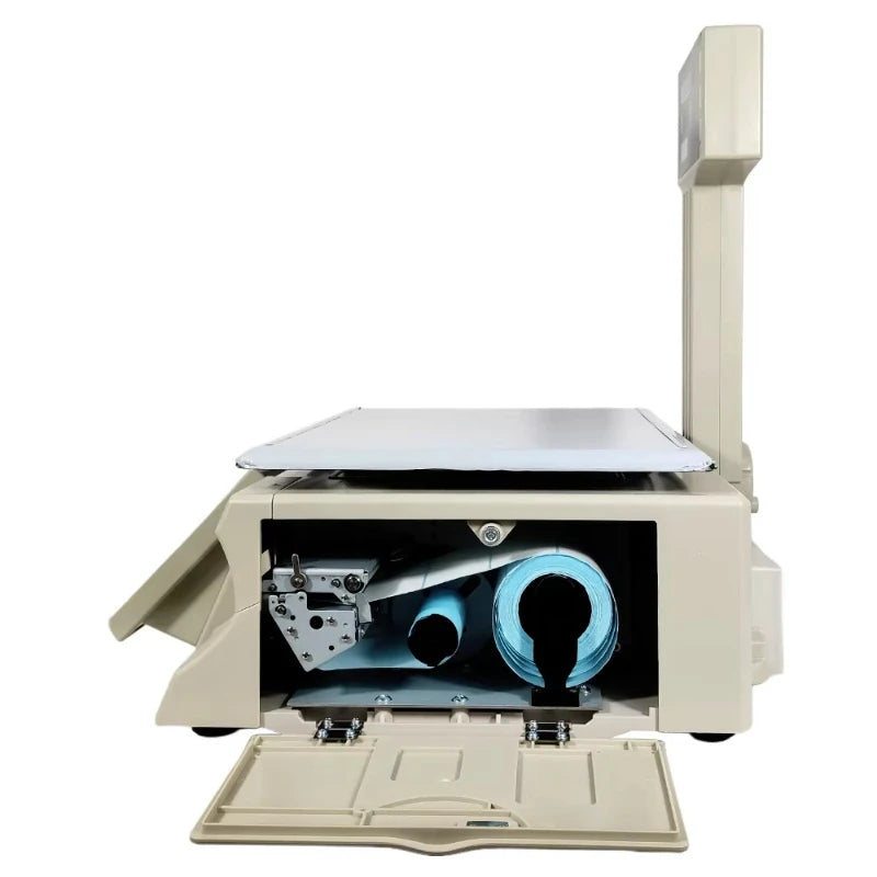 30KG LCD Barcode Label Printing Scales Retail Shop Cash Register Price Computing Scale  Electronic