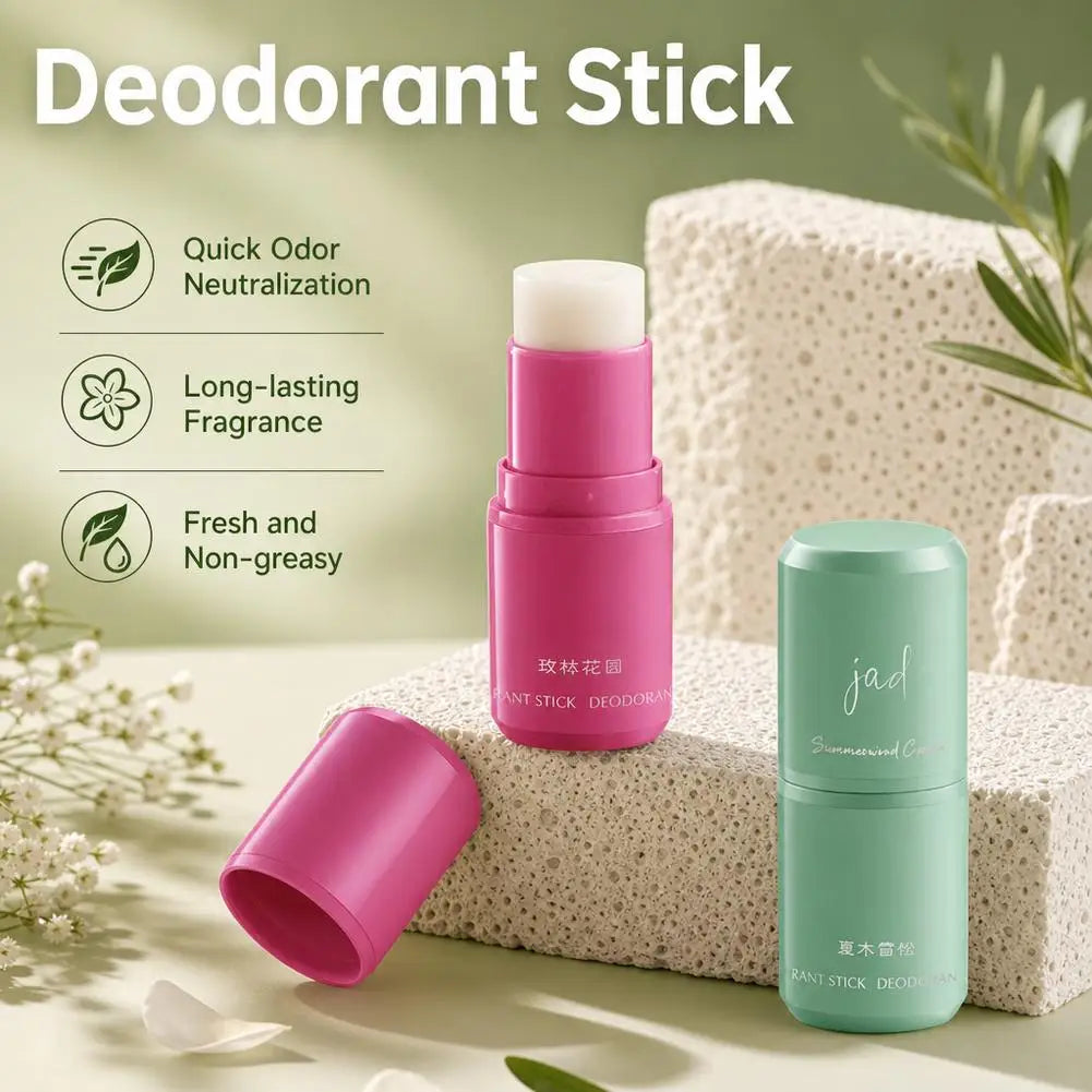 1pcs Antiperspirant Deodorant Under The Armpit Solid Perfume Cream Lasting Fragrance And Reducing Odor Antiperspirant Stick 7g