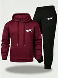 Men's Hoodie and Pants Set Casual Sports Style Sportswear Running Suit Two-Piece Set Hot Sale 2026 Sportswear Set