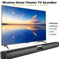 Soundbar, Cinema Soundbar, Hifi Wireless Bluetooth Speaker, Home Theater, Tv, Computer, Echo Wall, Wall-Mounted Stereo Surround Sound, Fm Radio, Remote Control, Speaker Stand