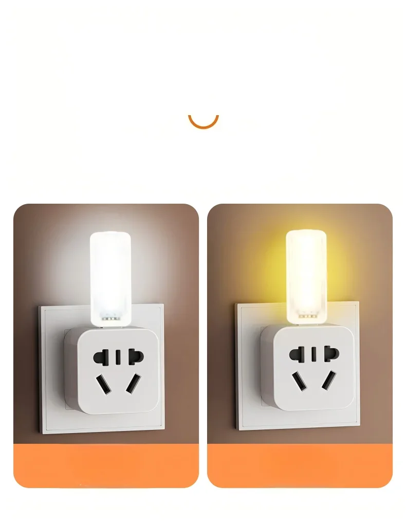 10LEDs USB Touch Dimming Night Light 5V Portable 3000K/6500K Bulb for Bedroom Study PC Laptop Mobile Power Bank Plug in Lighting