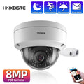 4K POE IP CCTV Dome Security Camera Outdoor Waterproof  Motion Detection Smart Night Vision POE Camera Video Surveillance System