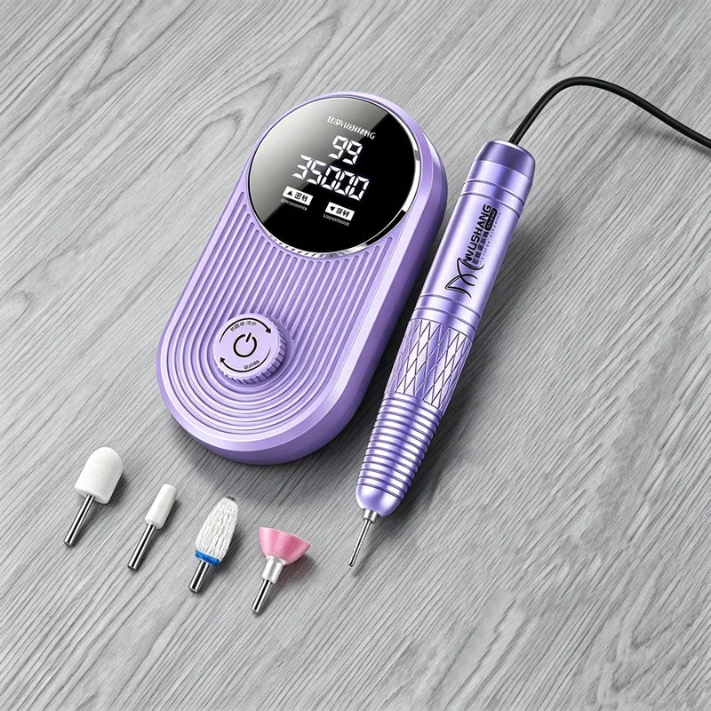 Professional Electric Nail Drill Machine Lathe Kit Nail Sander File for Manicure Cutter Set Art Supplies Salon Grinder Tools