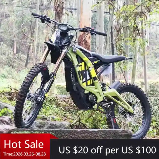 Tc Drop Shipping 60V8000 Long Range Light Bee New Energy Electric Bike Off-Road High Speed Mountain Bike