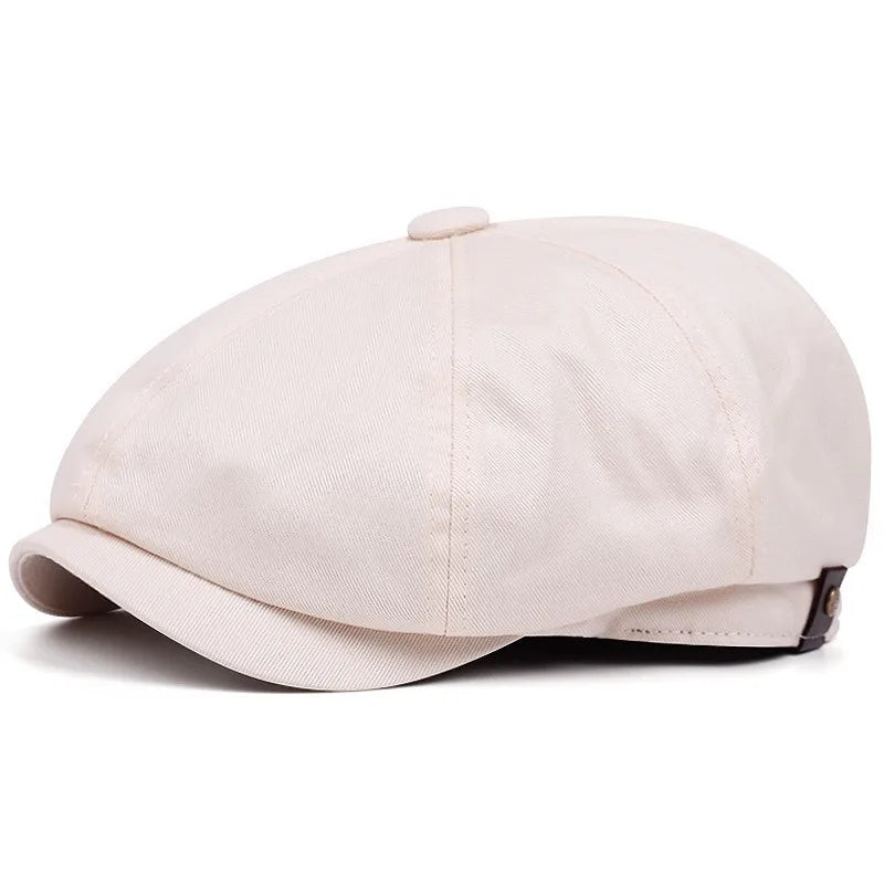 Men Casual Newsboy Hat Spring Autumn Retro Beret Hats Wild Casual Hats Unisex Wild Octagonal Cap for Men Street Caps Gorras