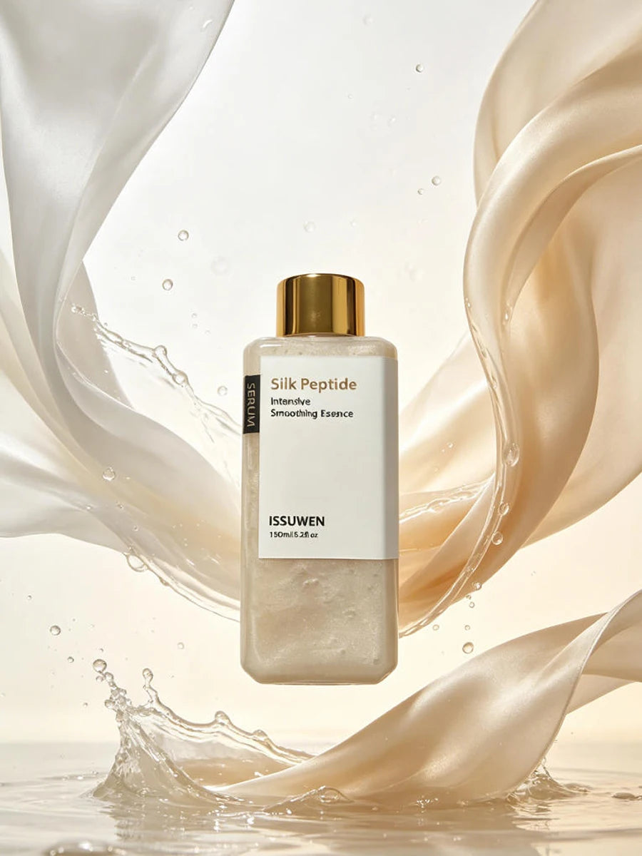 Silk Peptide Silk Essence Water Fade Fine Lines Increase Skin Elasticity Moisturize Refreshing Non Greasy Mild Toner