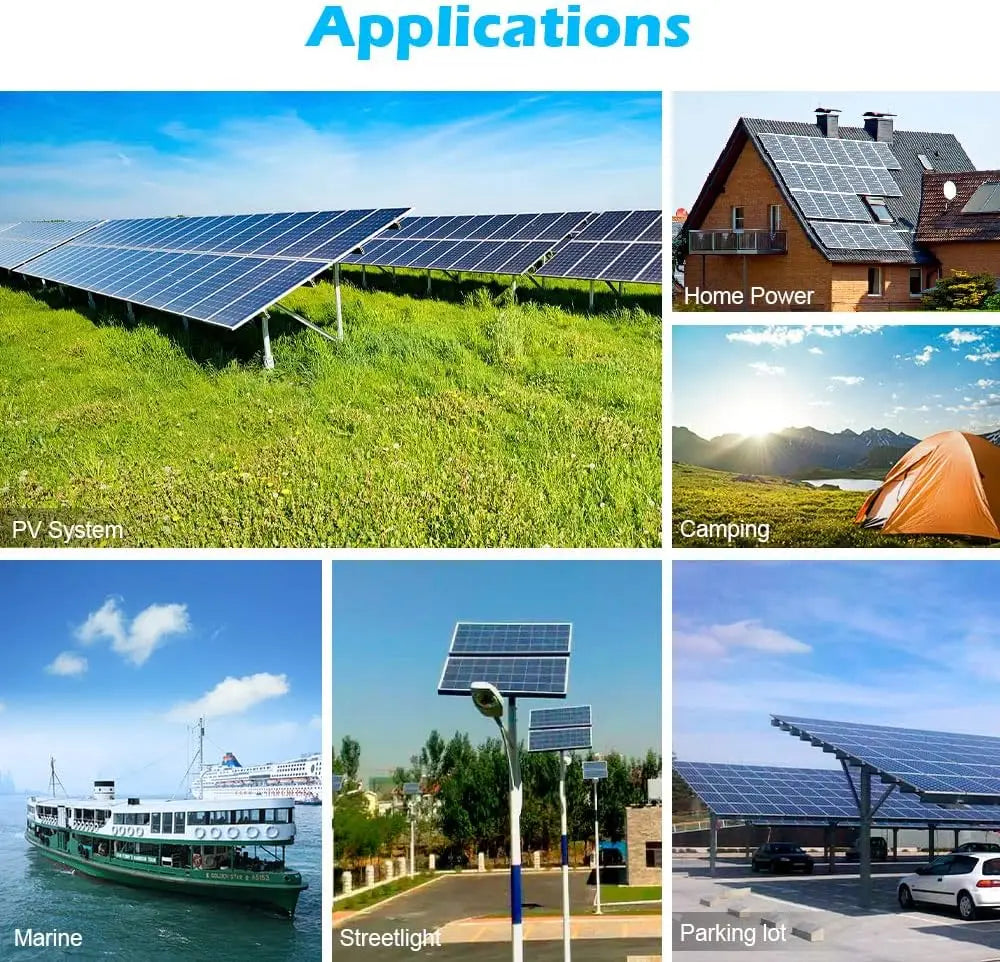 12V Solar Panel 120w 240W 18V Rigid Solar Panels 25 Year Photovoltaic Monocrystalline Cell 12V Battery Charge For Camping