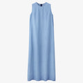 AS  SS26 Lyocell light Denim pinstripe wrap shirt + dress matching set fashionable vitality women's outfit