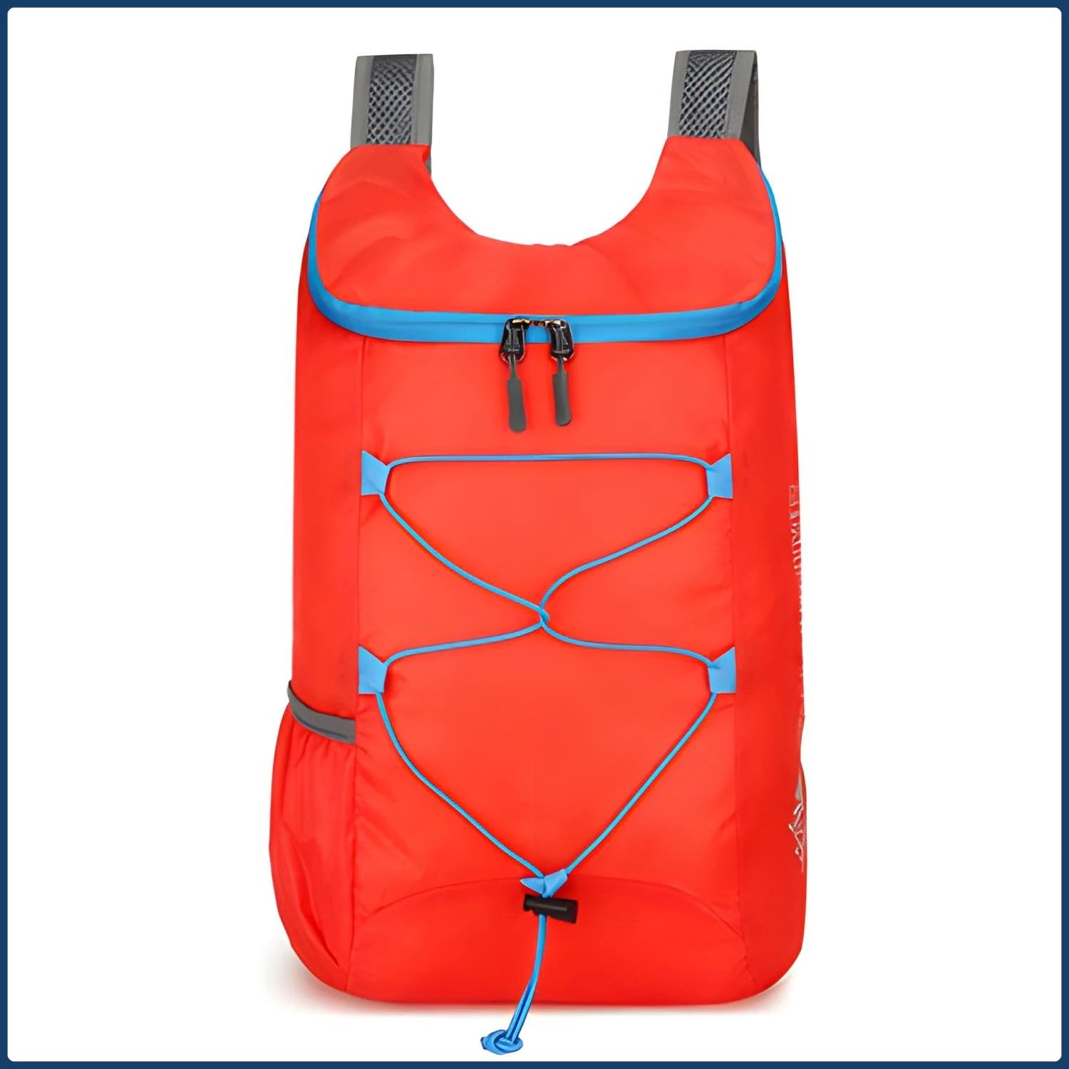 Multifunctional Outdoor Folding Backpack High Density Lightweight Waterproof Nylon Fabric Sports Bag for Camping Hiking Travel