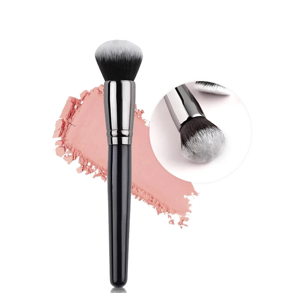 Ultra Thin Foundation Brush Lightweight and Thin Face Contour Brush Flat Contour Brush Blending Foundation Cream Makeup Brushes