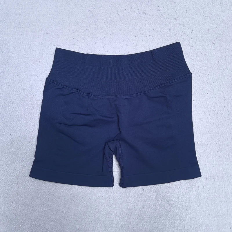 2 Piece Yoga Set Women Outfit Longline Short Sleeve Gym Top Shirt High Waist Workout Shorts Sports Suit Fitness Clothes Gym Set