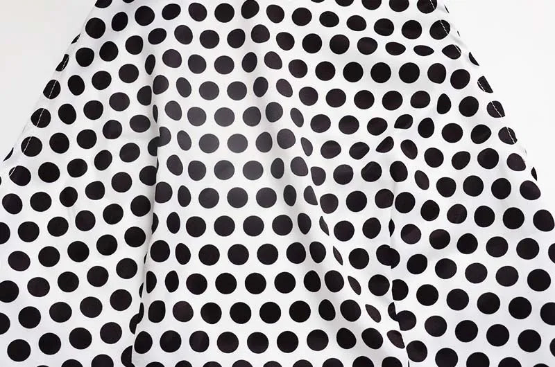 2026 New Arrival Halter Neck Polka Dot Dress High Waist Backless Casual Mini Skirt Summer Women Dresses