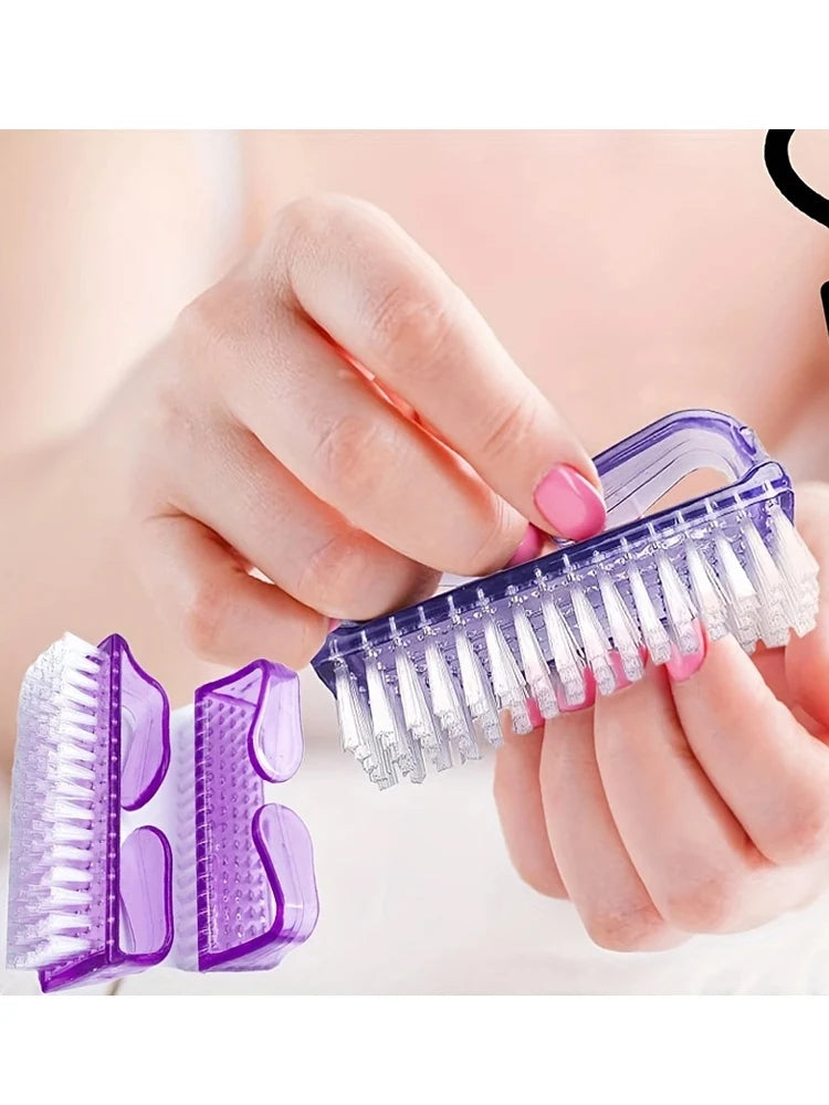 Nail Scrub Brush, Toenail Brush, Nail Brush, Toe Brush, Nail Brush, Hard Brush, Cleaning Brush, Dust Brush, Nail Art Tools, Plastic Consumables