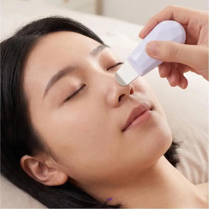 2 In 1 Facial Blackhead Removal Tool Face Scraper For Deep Cleansing Face Spatula Nose Whitehead Remover Skin Care Tool