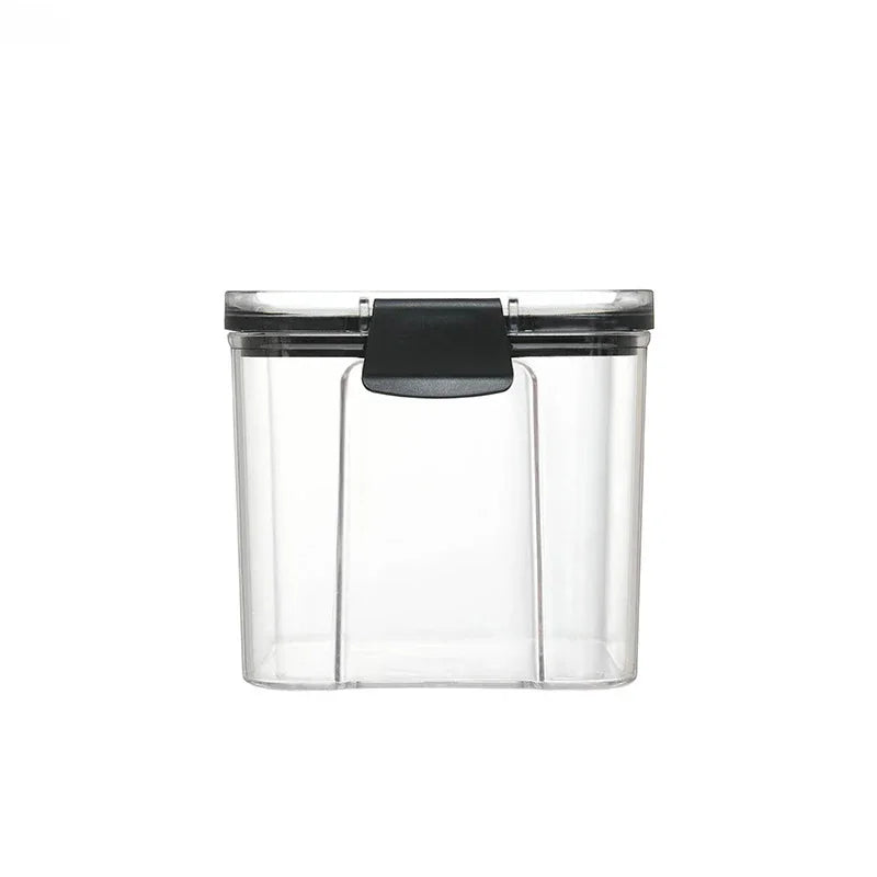 Kitchen Food Storage Containers Organizers for Pantry Fridge Organizer Jars With Lid Plastic Storage Container Spices Boxes