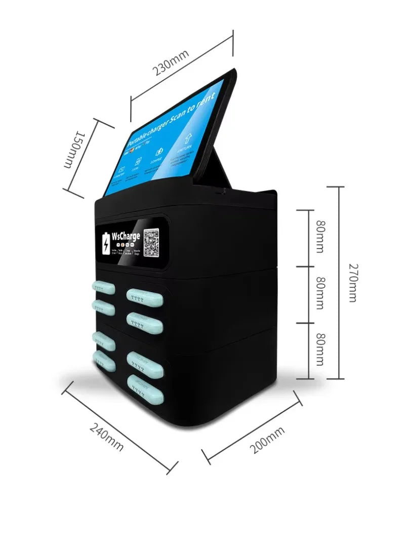 Rental Powerbank Vending Machine Power  Charging Station Portable Power Bank Sharing for Mobile Phone