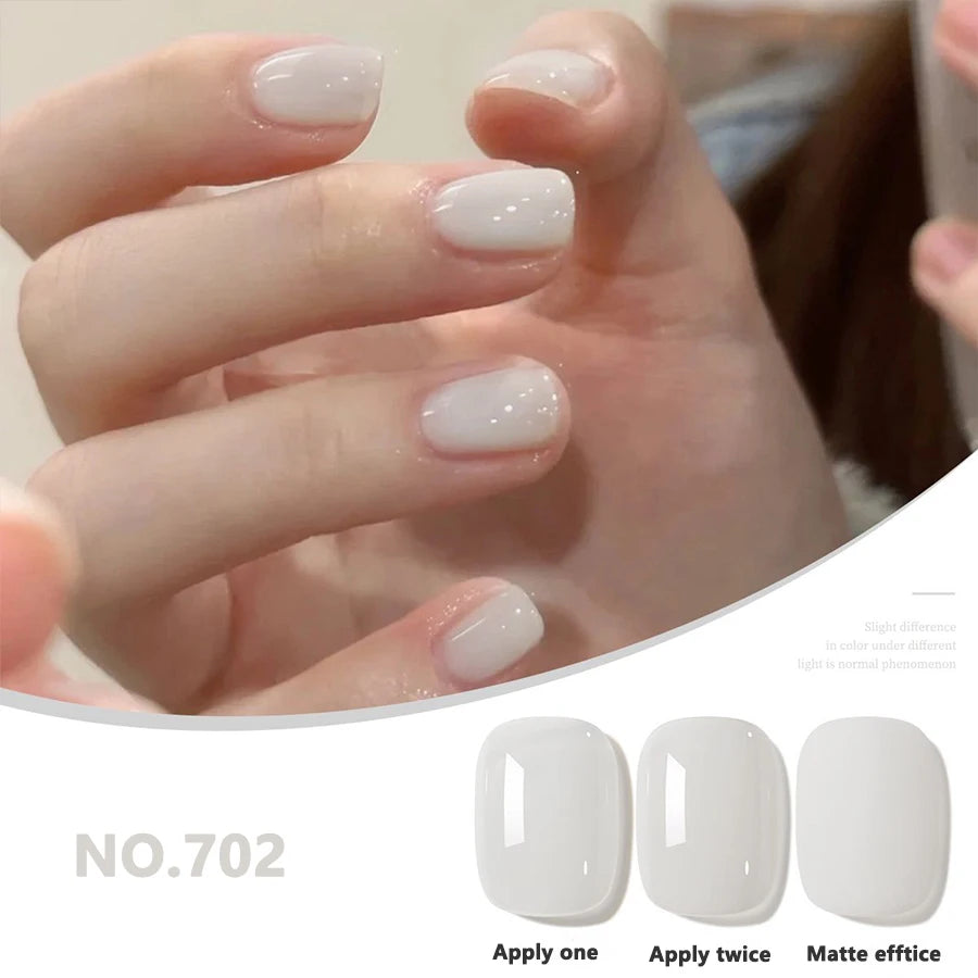 Autumn Winter Chocolate Brown Nail Polish Gel Maillard Caramel Color Gel Nail Supplies for Professional Nail Art DIY Nail Salon