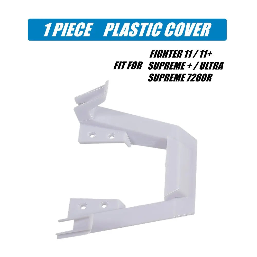 Rear Pedal Assembly for TEVERUN Electric Scooter FIGHTER 11 11+ SUPREME ULTRA PLUS 7260R Plate With Silicone Pad & Plastic Cover