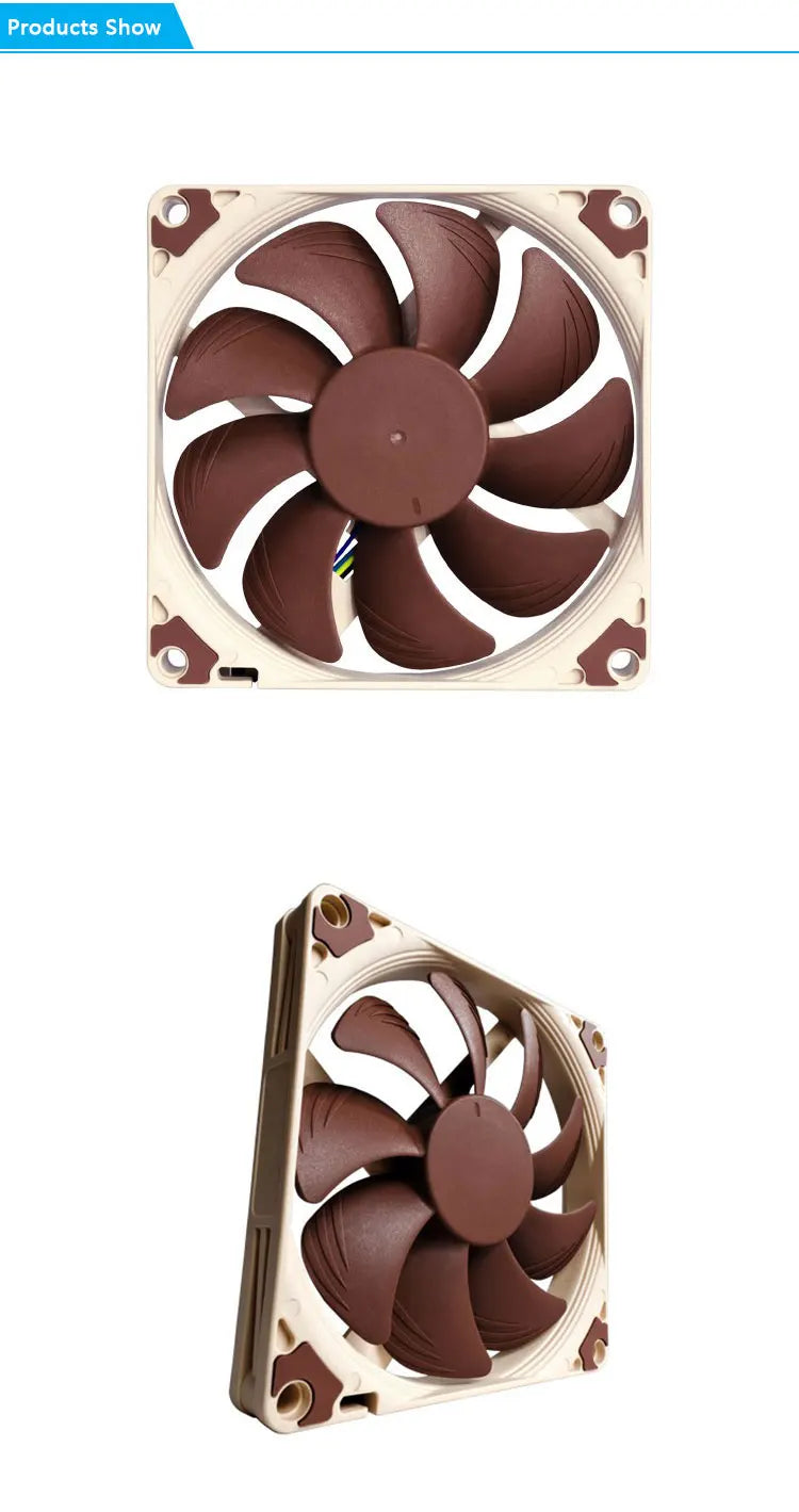 Noctua NF-A9x14 PWM/Black 9cm Fan (SSO Magnetically Stable Bearing/Thin CPU Fan/4-Pin Chassis Fan) 14mm Ultra-Thin, Ultra-Quiet