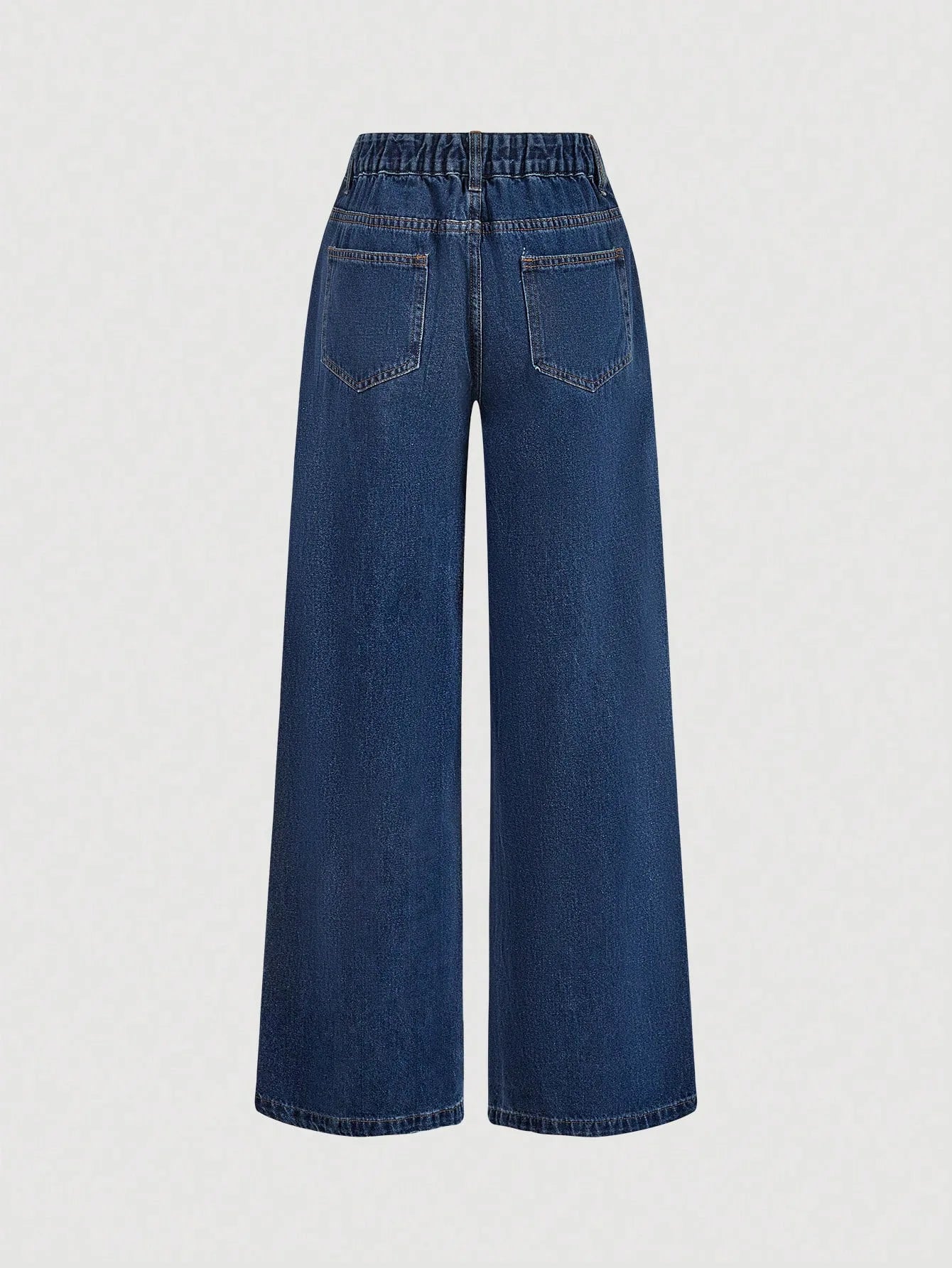 Retro Denim Pants Sets for Women Fashion Sleeveless Single Breasted Halter Tops High Waist Loose Jeans Simple Trend Casual Suits
