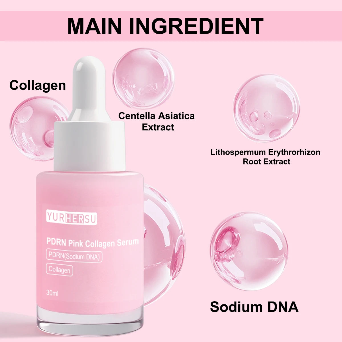 PDRN Collagen Original Serum Salmon DNA Anti Aging Firming Repair Hydrating Face Essence