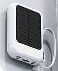 Solar Power Bank 20000mAh Portable Charger with Built-in Cable for Outdoor Camping Travel Emergency Backup Power
