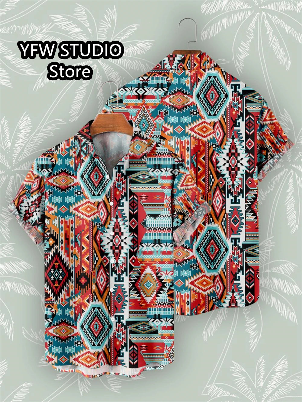 Retro Summer Shirts Short Sleeve Bohemian African Tribe 3D Print Shirts for Men 2025 Casual Hawaiian Beach Social Oversized Tops
